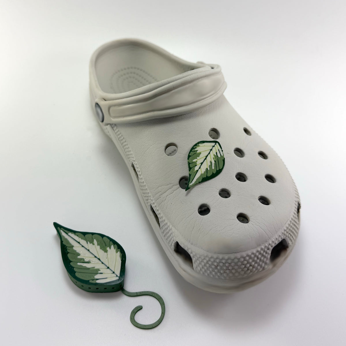 Predapod Leaf Shoe Charm