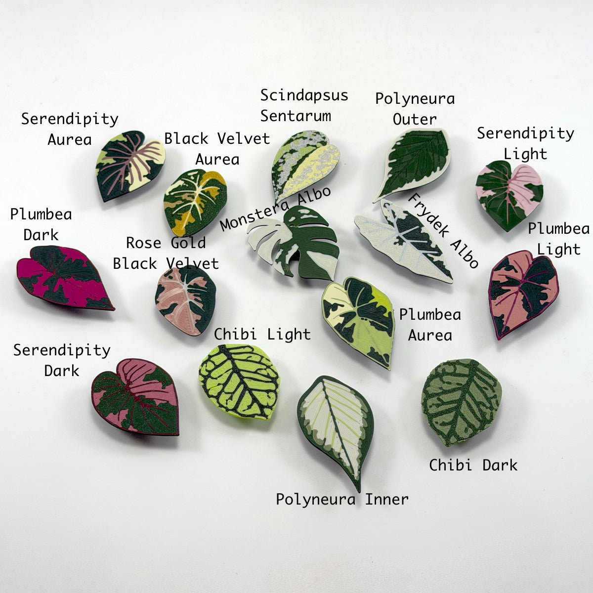 Predapod Leaf Shoe Charm