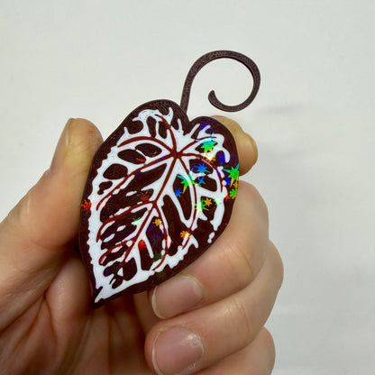 Red Anthurium Double Sided