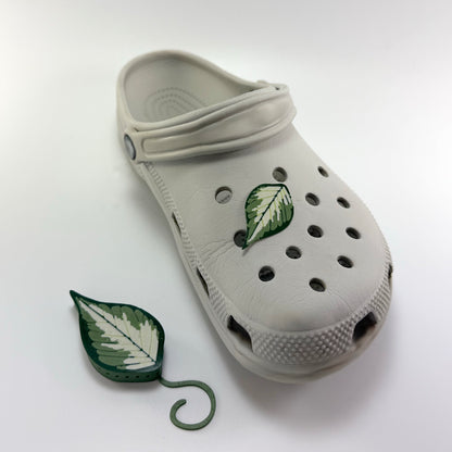 Predapod Leaf Shoe Charm