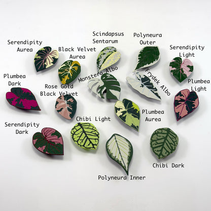 Predapod Leaf Shoe Charm
